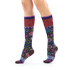 Twin Roads - Carpathian Floral Knee High Socks for Her