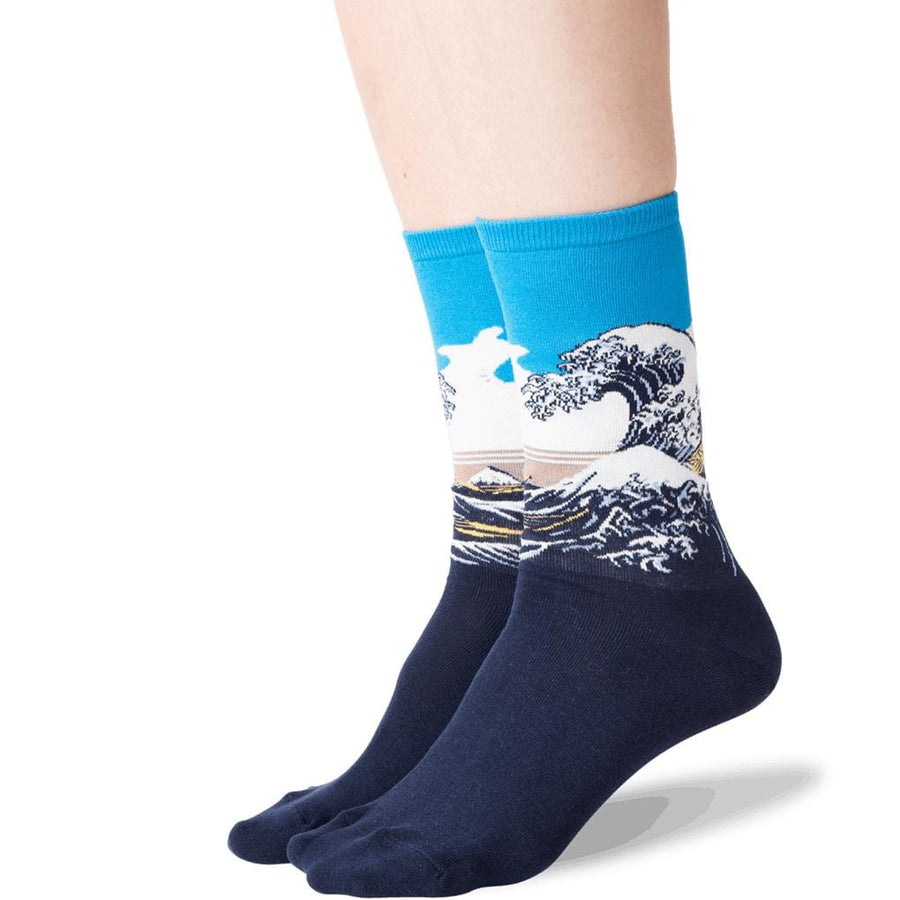 Great Wave Socks for Her