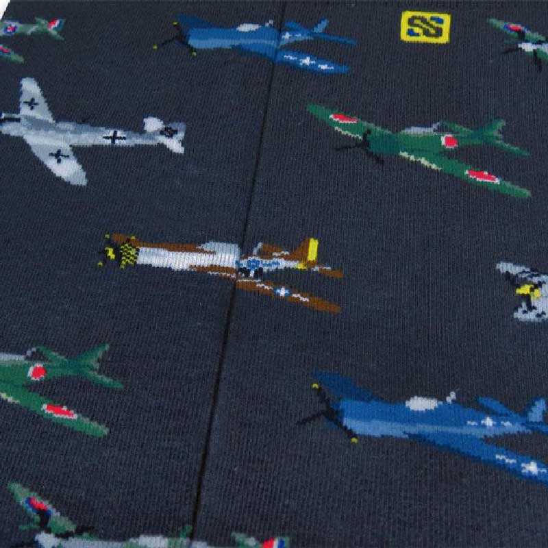 Twin Roads - WWII Airplane Socks for Him