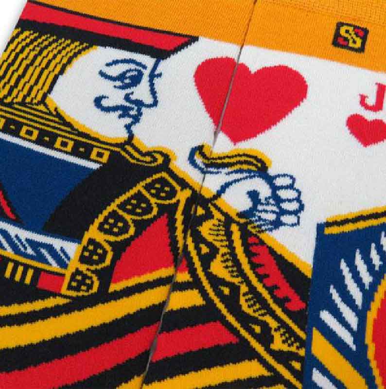Twin Roads - Jack of Hearts Socks for Him