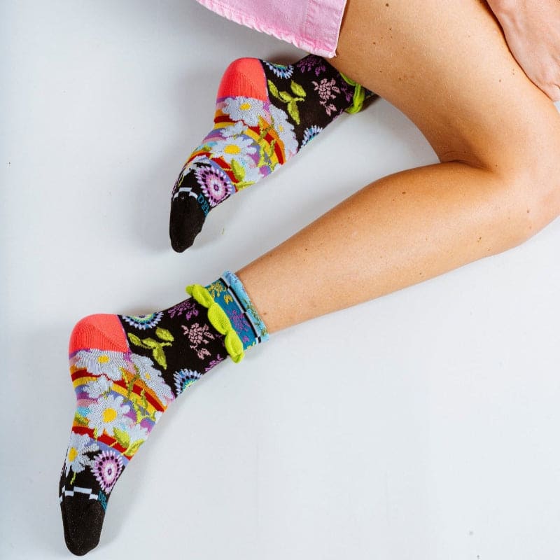 Bellis Turn Back Cuff Socks for Her