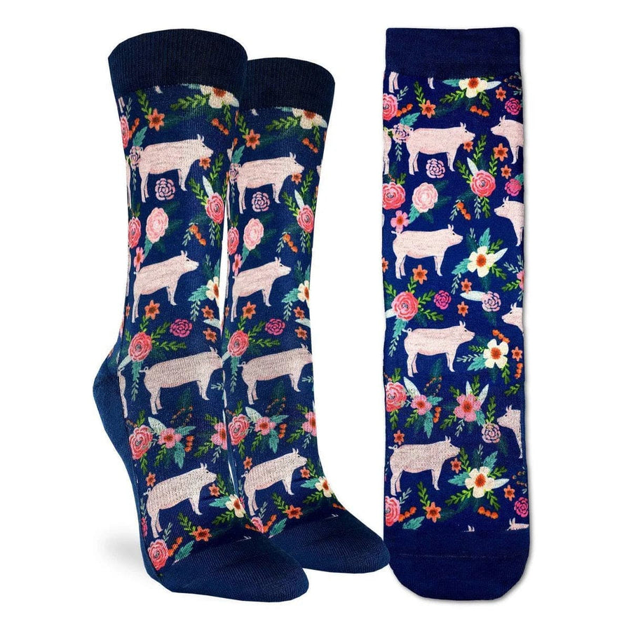 Twin Roads - Floral Pigs