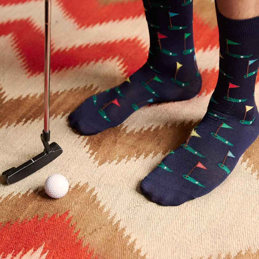men's socks - golf anyone?