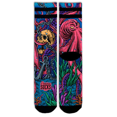 Twin Roads - Octopus Printed Socks for Him