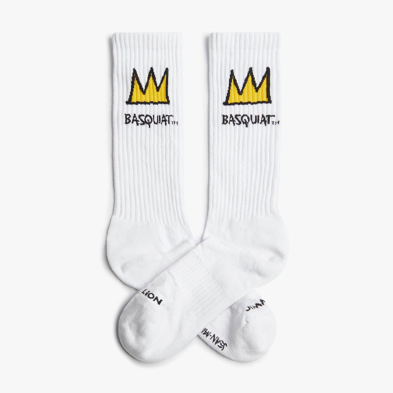 Basquiat Athletic Crown Socks for Him