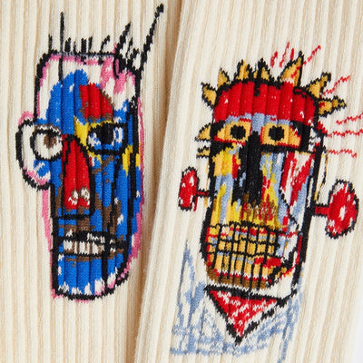 Twin Roads - Basquiat Athletic Heads Socks for Him