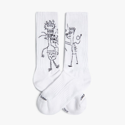 Twin Roads - Basquiat Athletic TKO Socks for Him