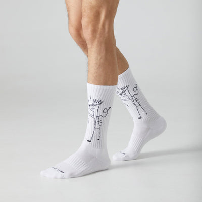 Twin Roads - Basquiat Athletic TKO Socks for Him