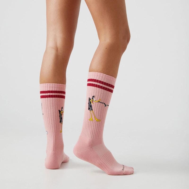 Daffy vs Bugs Athletic Socks for Her