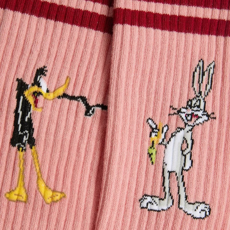 Daffy vs Bugs Athletic Socks for Her