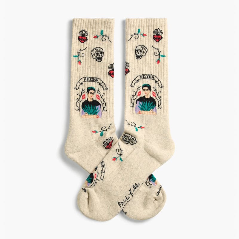 Frida Viva Mexico Athletic Socks for Her