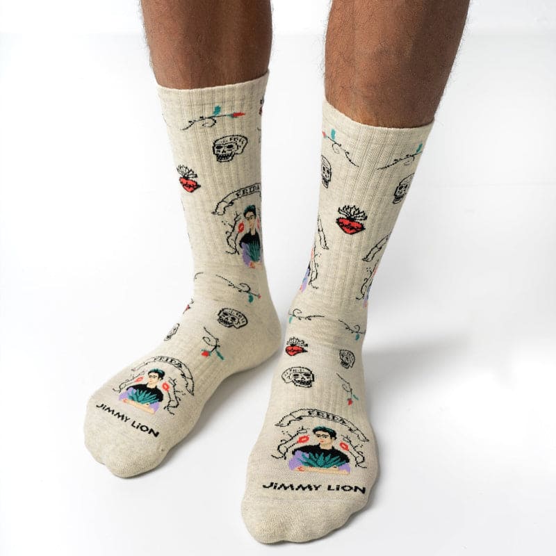 Frida Viva Mexico Athletic Socks for Her