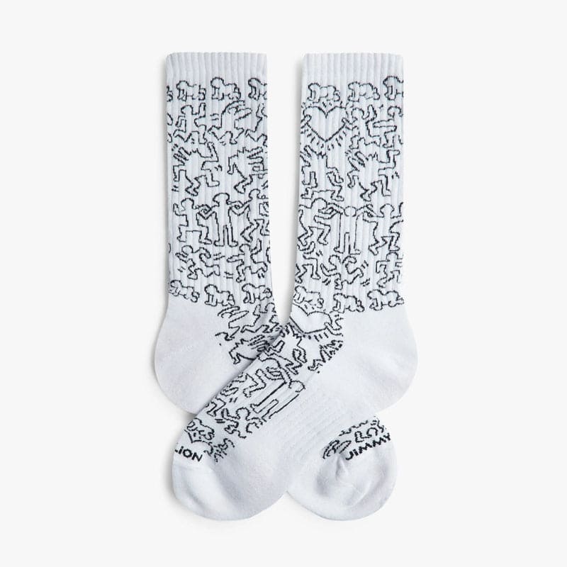 Keith Haring Community Athletic Socks for Him