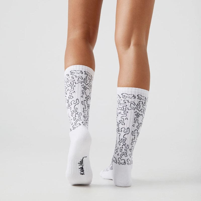 Keith Haring Community Athletic Socks for Him