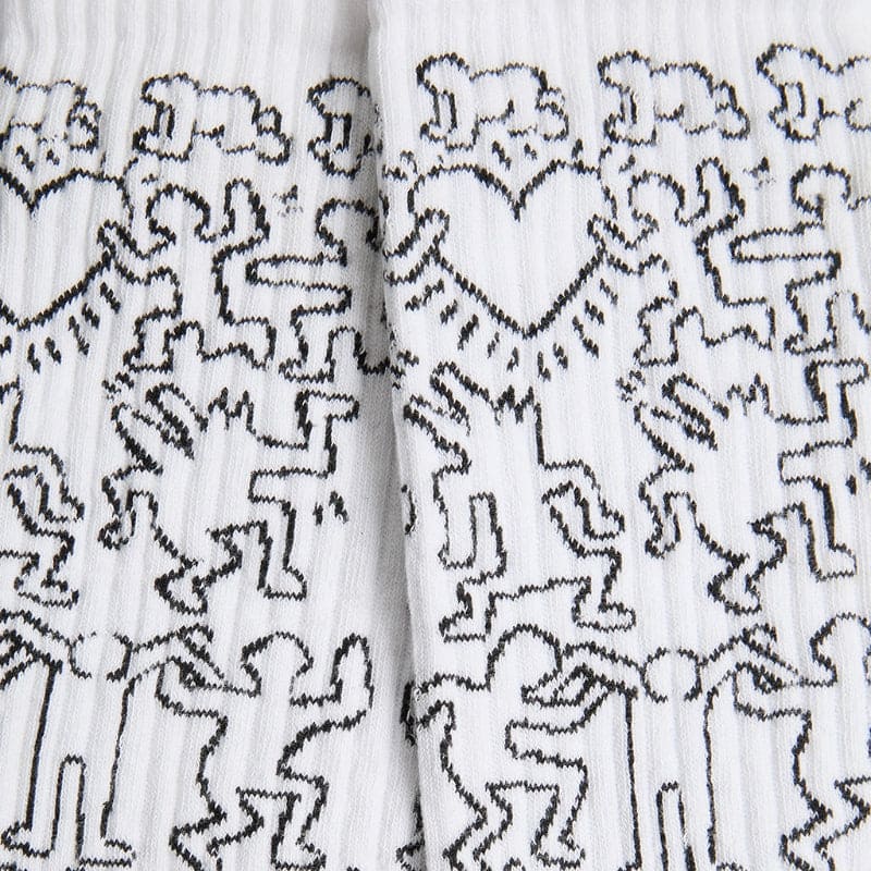 Keith Haring Community Athletic Socks for Him