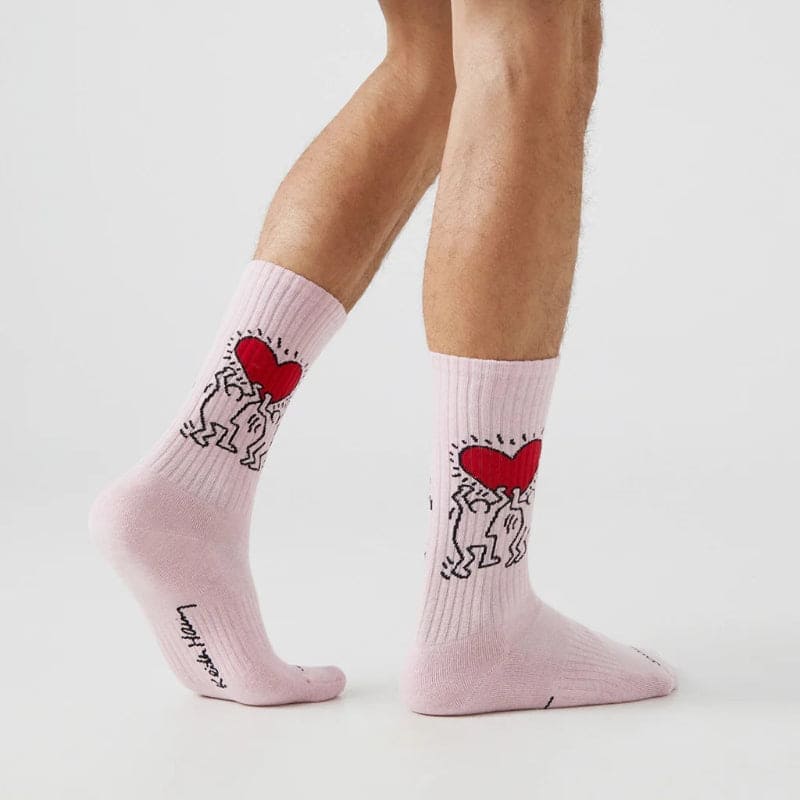 Keith Haring Athletic Heart for Him