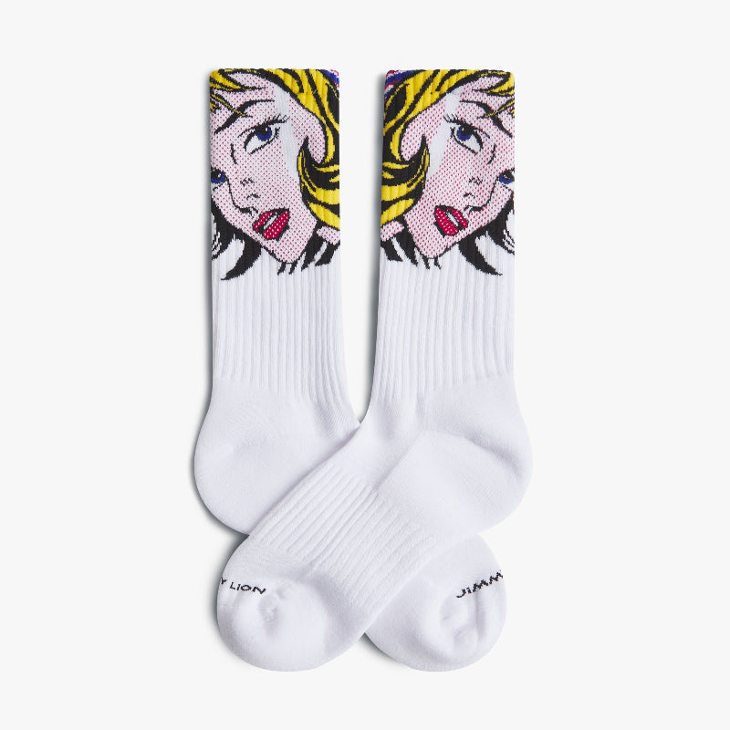 Athletic Roy Lichtenstein Girl With Hair Ribbon