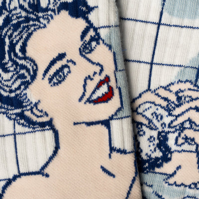 Athletic Roy Lichtenstein Girl in Bath