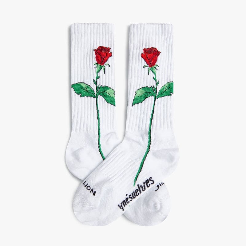 Ynés Suelves Rose Athletic Socks for Her 
