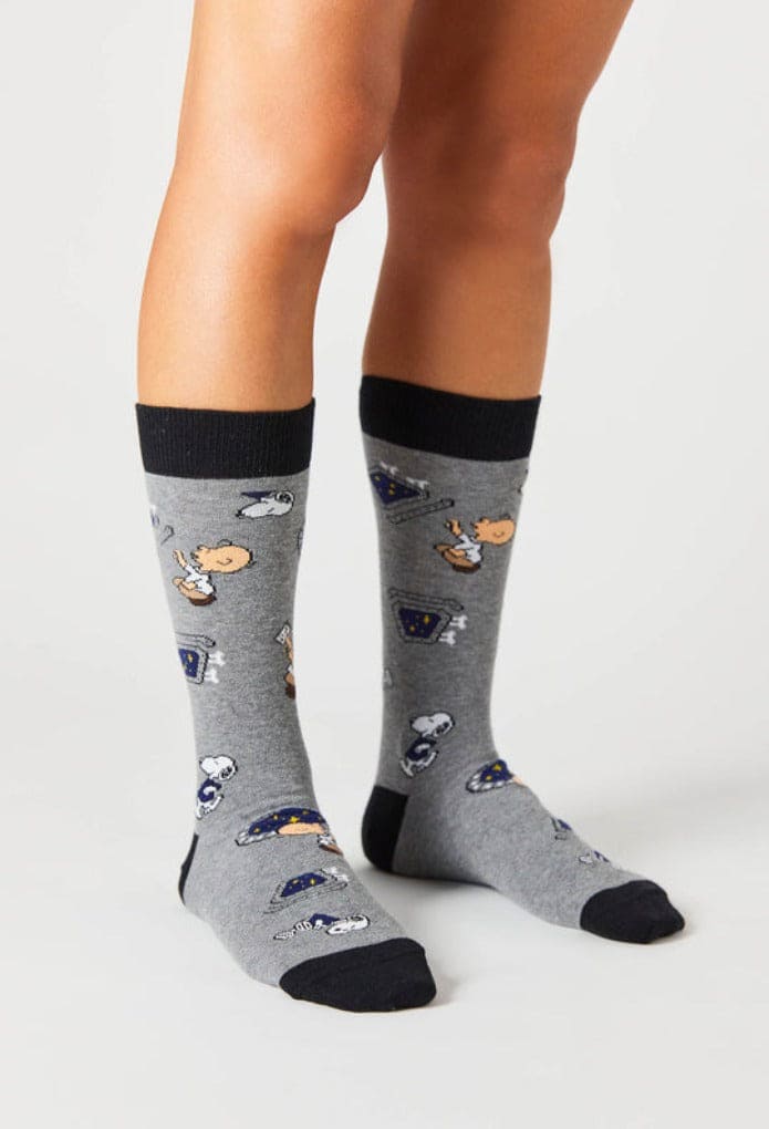 Snoopy Space Socks for Him