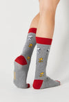 Twin Roads - Snoopy Grey Socks for Him