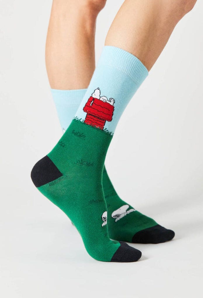 Snoopy House Socks for Him