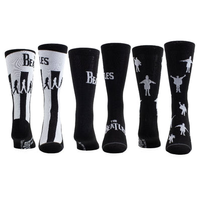 THE BEATLES GUITAR TIN SOCK BOX, 3 PAIR