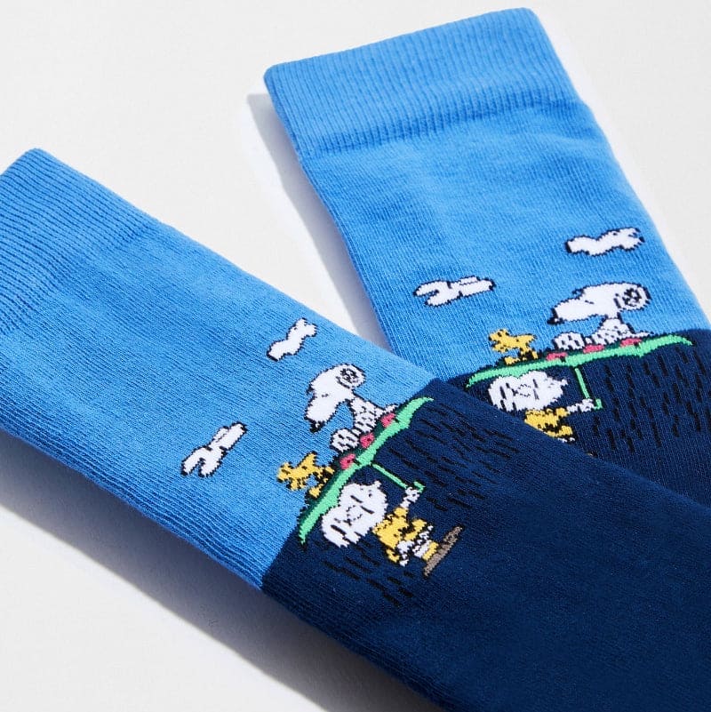 Snoopy Rain Socks for Him