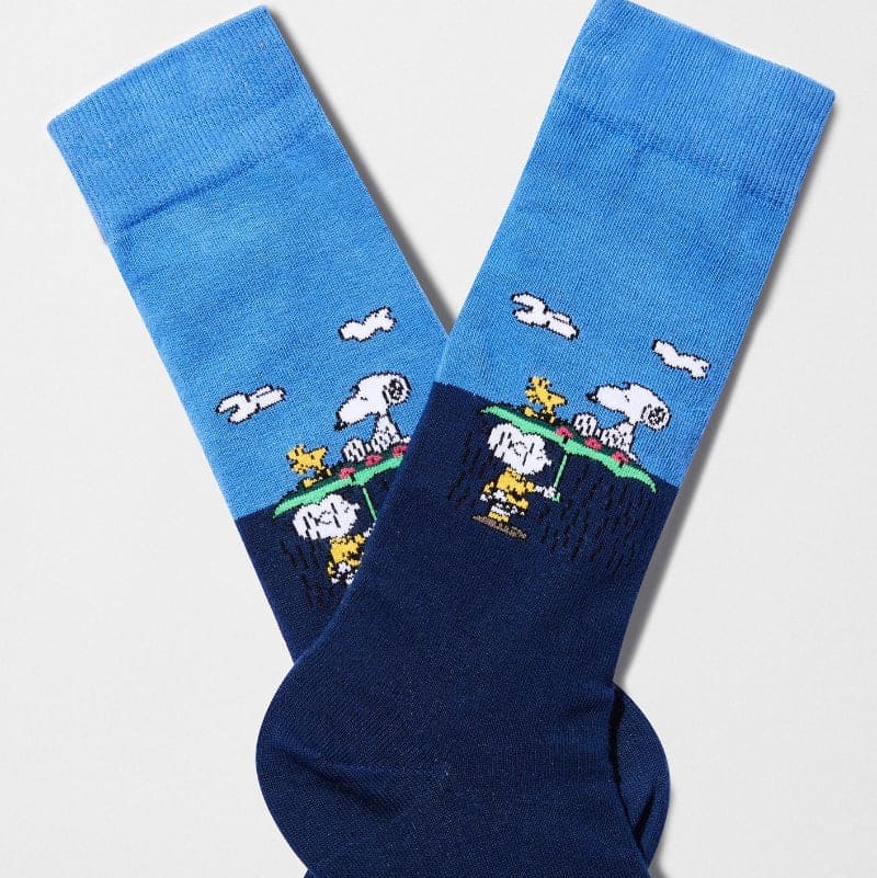 Snoopy Rain Socks for Him