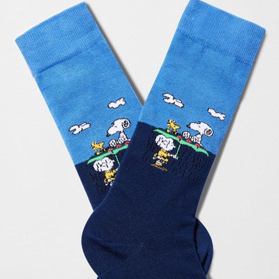 Snoopy Rain Socks for Him