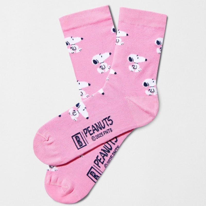 Snoopy  Pink Socks for Her