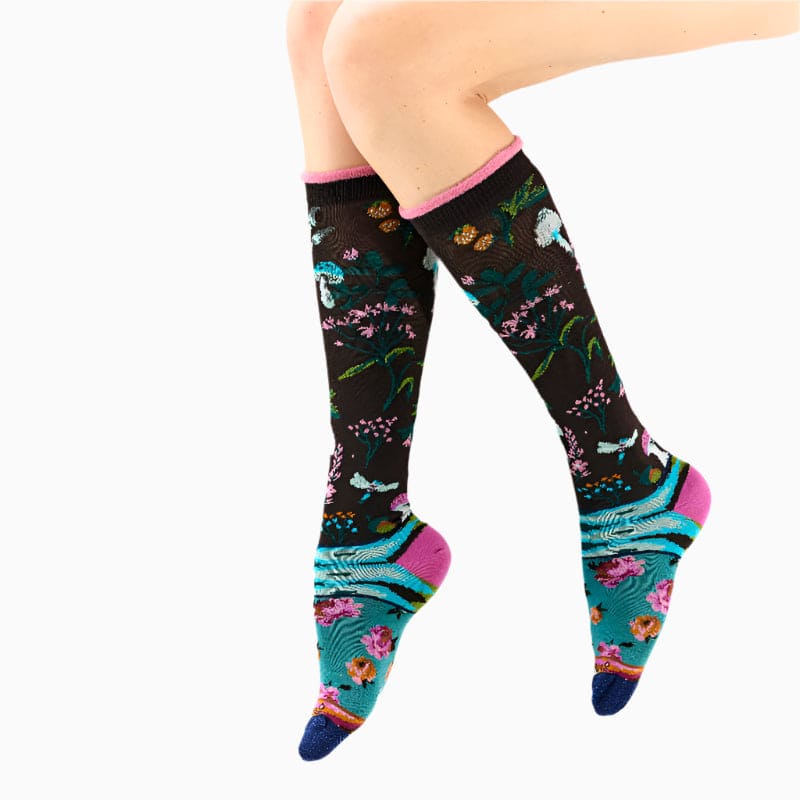 Forest Knee High Socks for Her