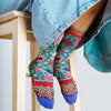 Strawberry Printed Socks for Her