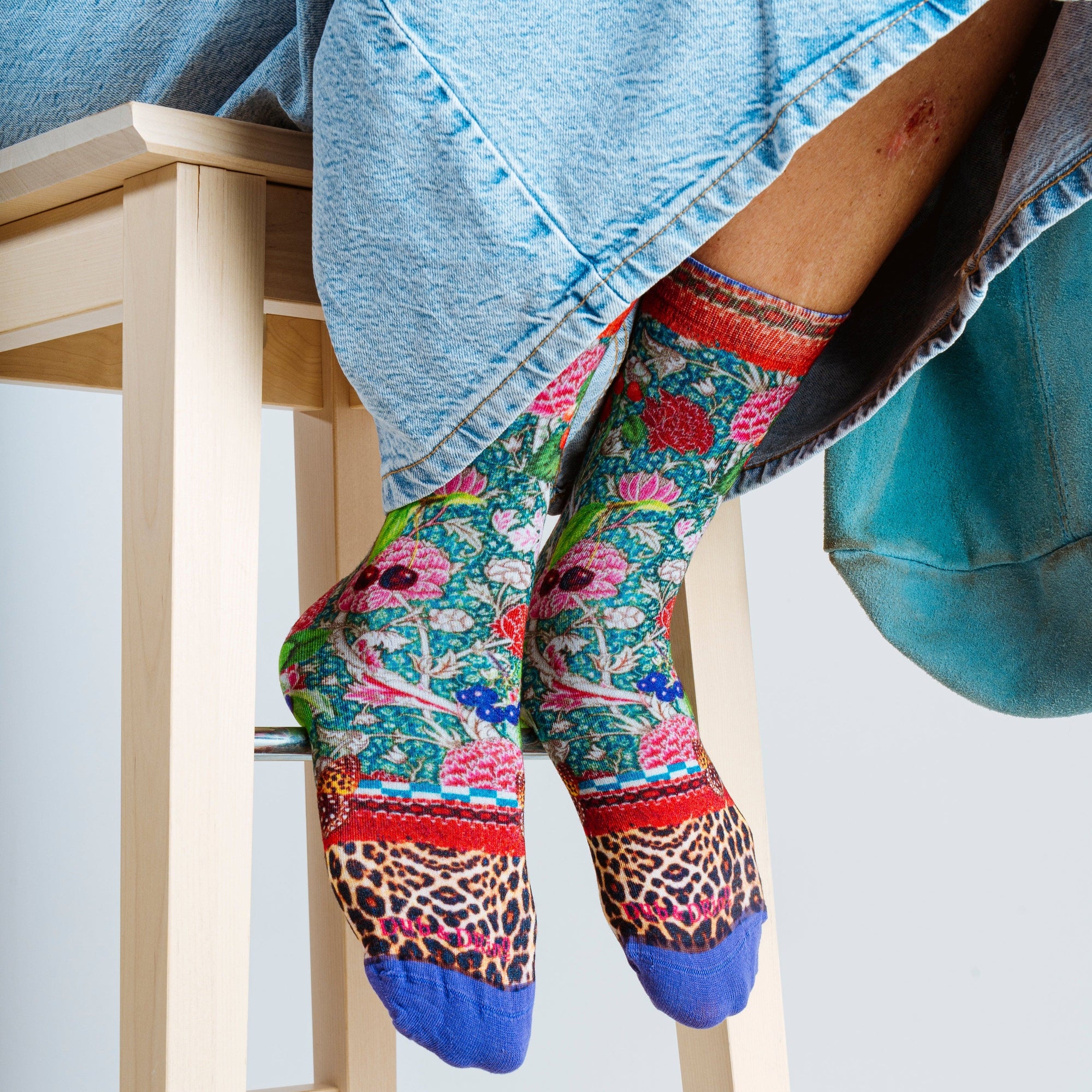 Strawberry Printed Socks for Her