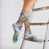 Ikat Printed  Socks for Her