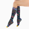 Mandala Printed Knee High Socks for Her