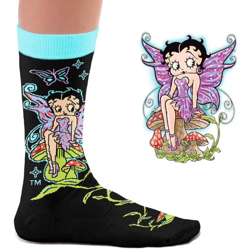 Betty Boop Fairy Socks