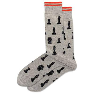 men's socks - chess