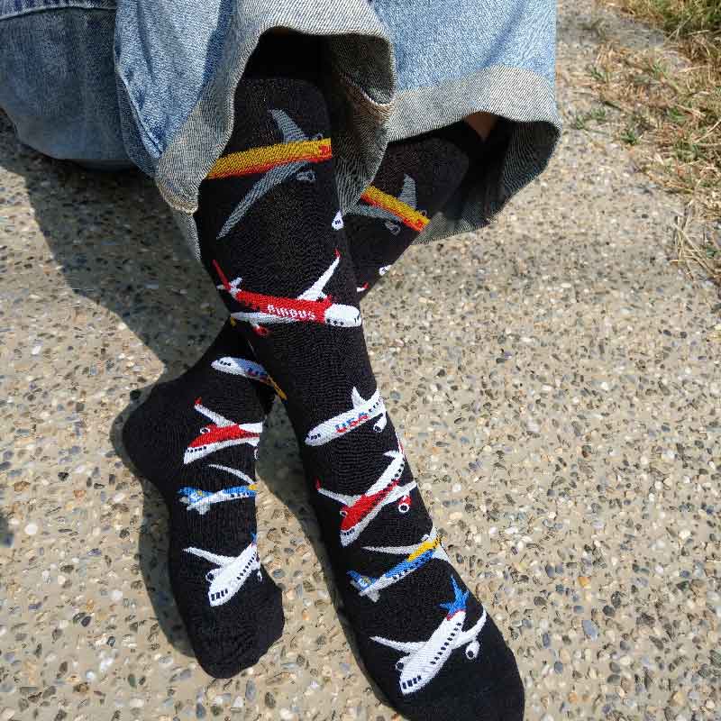 Chaussettes d'avion pour lui