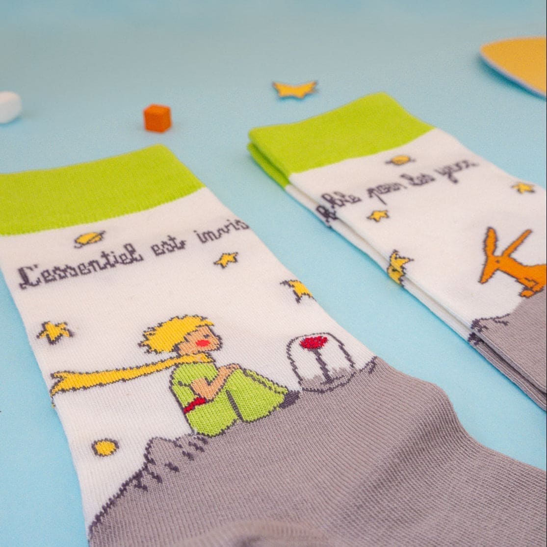 Twin Roads - Le Petit Prince L'Essentiel Socks for Him