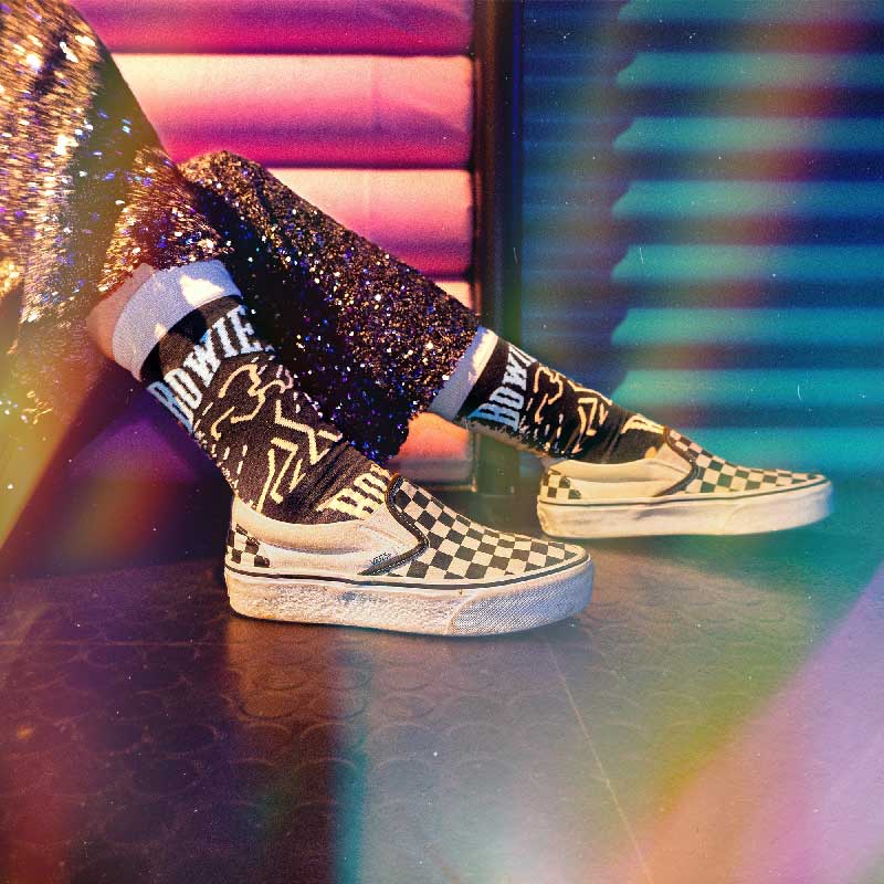 Twin Roads - David Bowie - Let's Dance Socks for Him