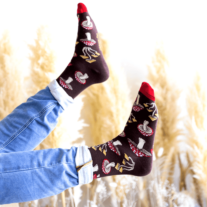 Twin Roads - Mushroom Socks