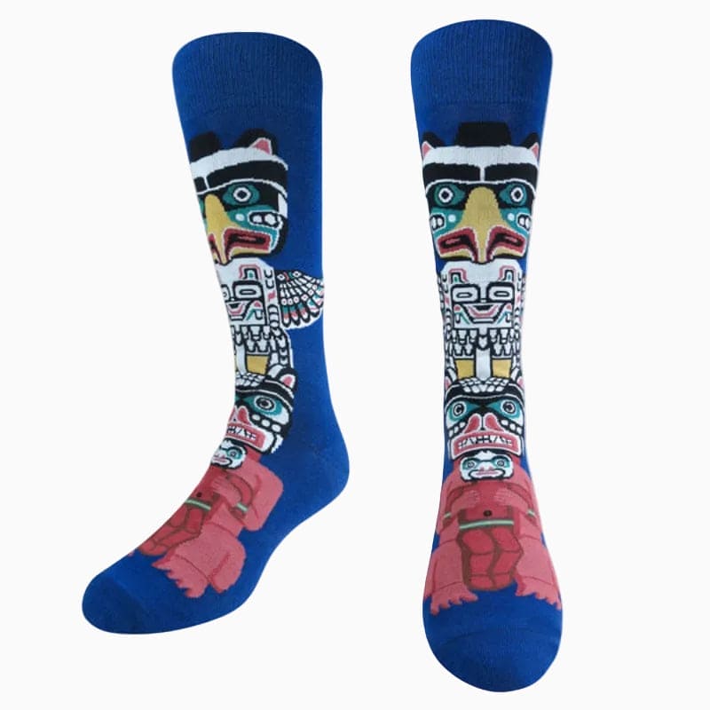 Totem Pole Socks for Him