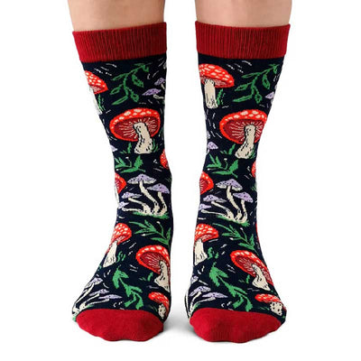 Chaussettes champignons magiques pour elle