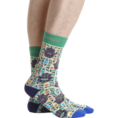 Twin Roads - Hamsa Theme Socks for Him