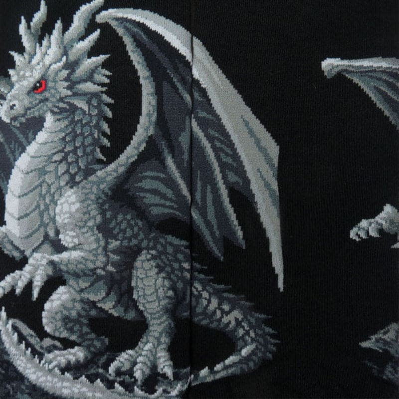 Western Dragon Socks for Him