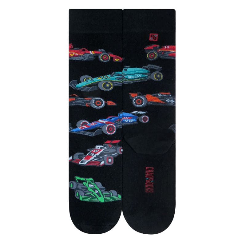 F1 Racing Car Socks for Him