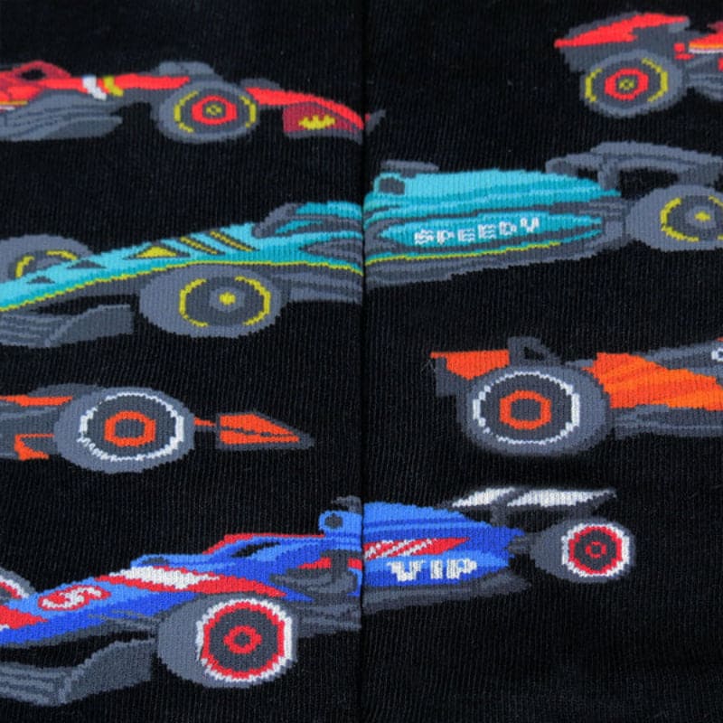 F1 Racing Car Socks for Him