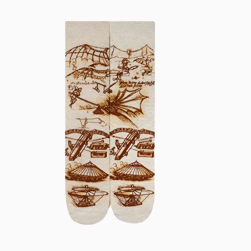 da Vinci Sketches Socks for Him