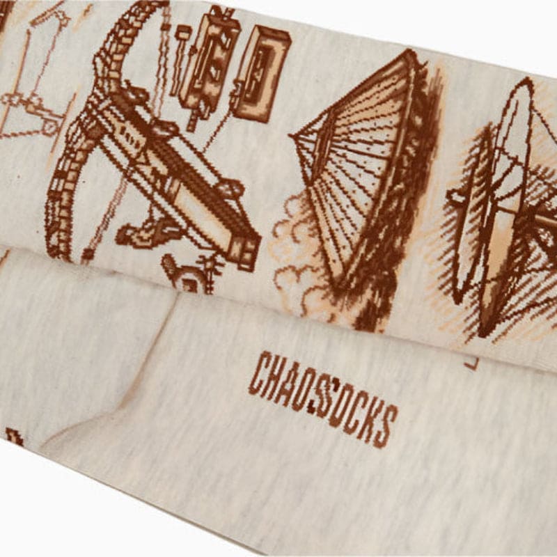 da Vinci Sketches Socks for Him